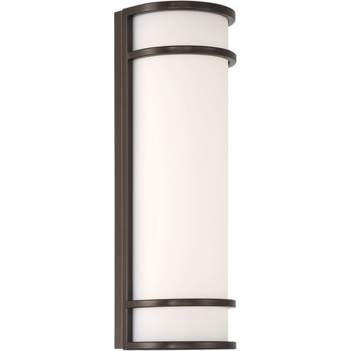 Cove 1 Light 18 inch Bronze Outdoor Wall Sconce