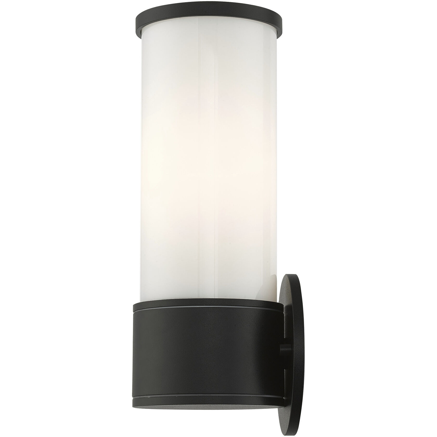 Landsdale 1 Light 12 inch Textured Black Outdoor Wall Lantern