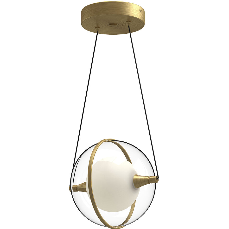 Aries Pendant Ceiling Light in Brushed Gold