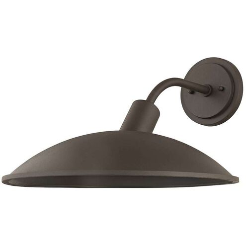 Otis 1 Light 11 inch Textured Bronze Outdoor Wall Sconce