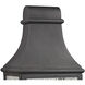 Forged Jefferson 3 Light 23 inch Charcoal Outdoor Post Light