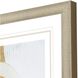 Abstract Collection Champagne Gold Block Contemporary Framed Art
