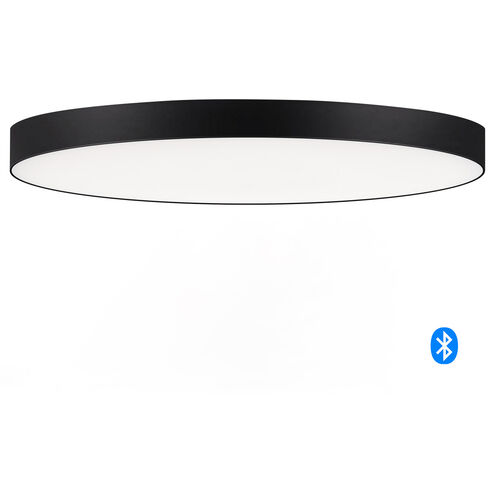 Tuner LED 7 inch Black Flush Mount Ceiling Light