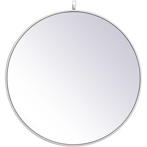 Eternity 28 X 28 inch White Wall Mirror
