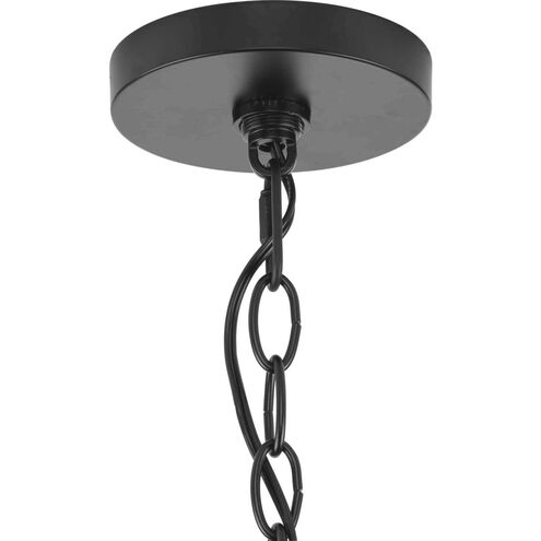 Goodwin 5 Light 24 inch Matte Black Chandelier Ceiling Light