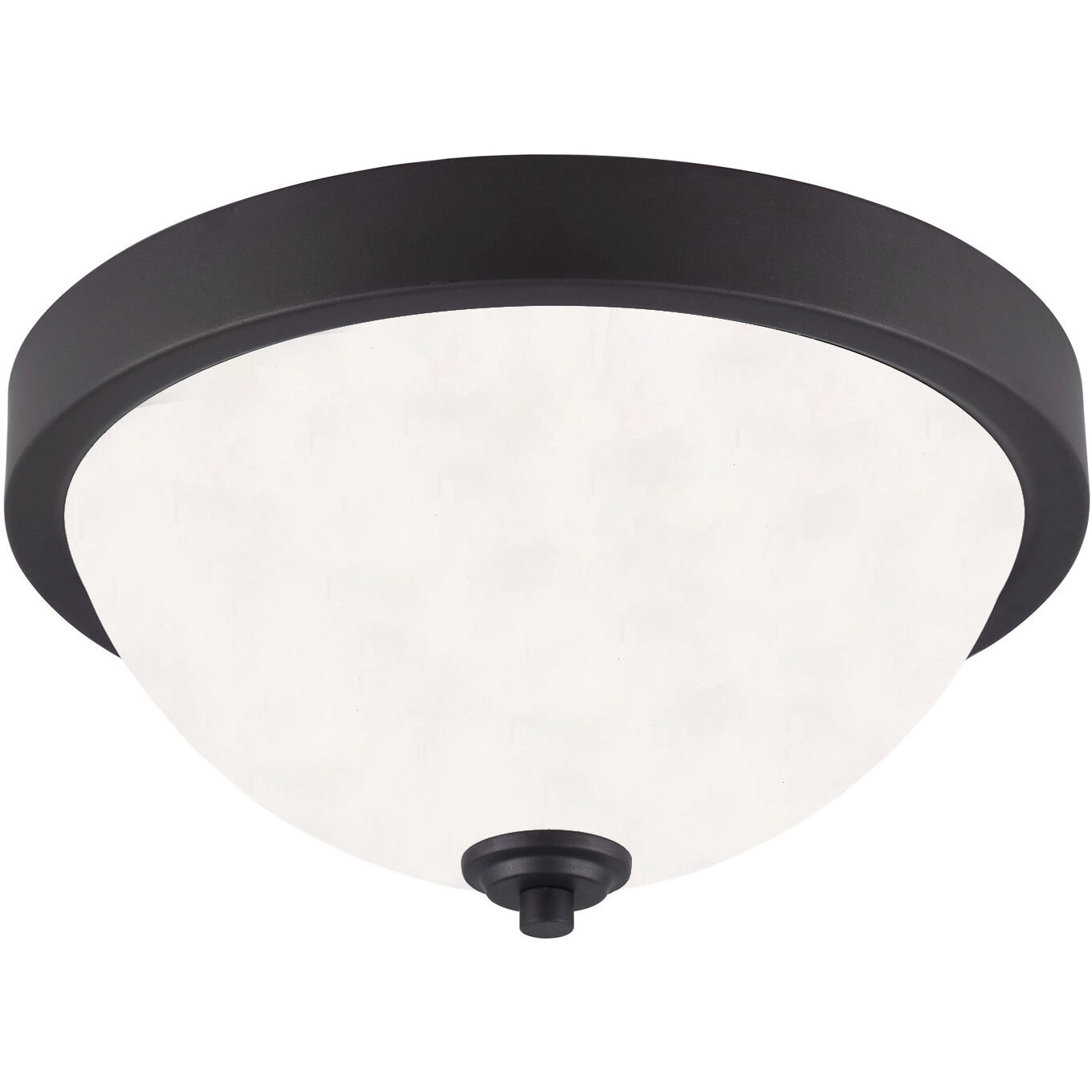 Madison 2 Light 13 inch Oil Rubbed Bronze Flush Mount Ceiling Light