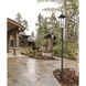 Gannon 3 Light 125.5 inch Black Outdoor Post Mounted Fixture in G9