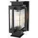 Harlan 1 Light 14 inch Black Outdoor Wall Sconce