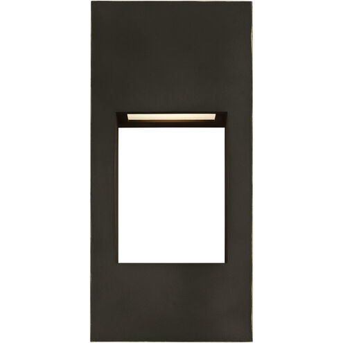 Testa LED 12 inch Antique Bronze Outdoor Wall Lantern