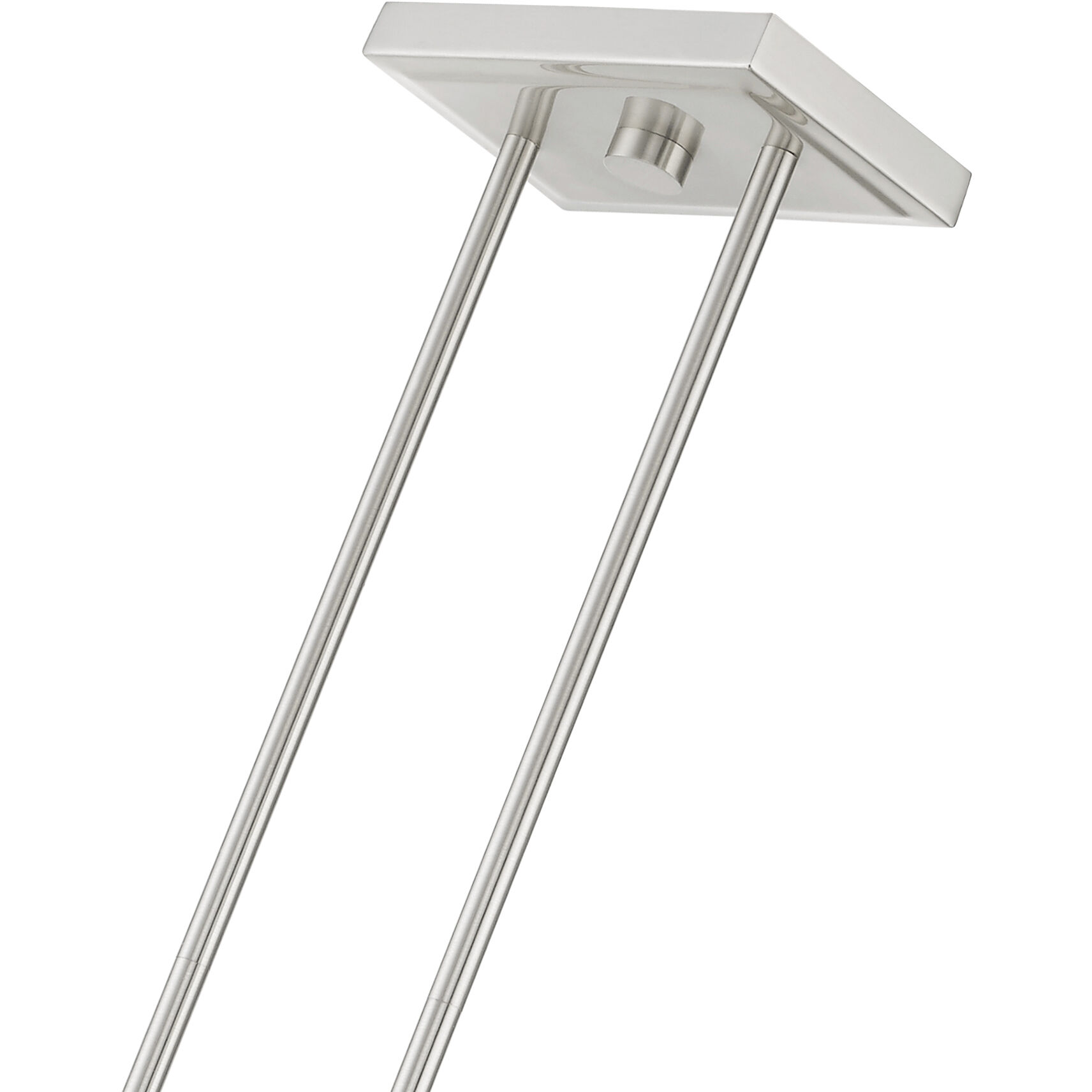 Clarion 5 Light 42 inch Brushed Nickel Linear Chandelier Ceiling Light