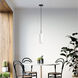 Troy 3 3.94 inch Structured Black Pendant Ceiling Light