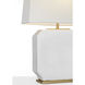 Thomas O'Brien Monique 25.75 inch 15 watt Venetian White Table Lamp Portable Light