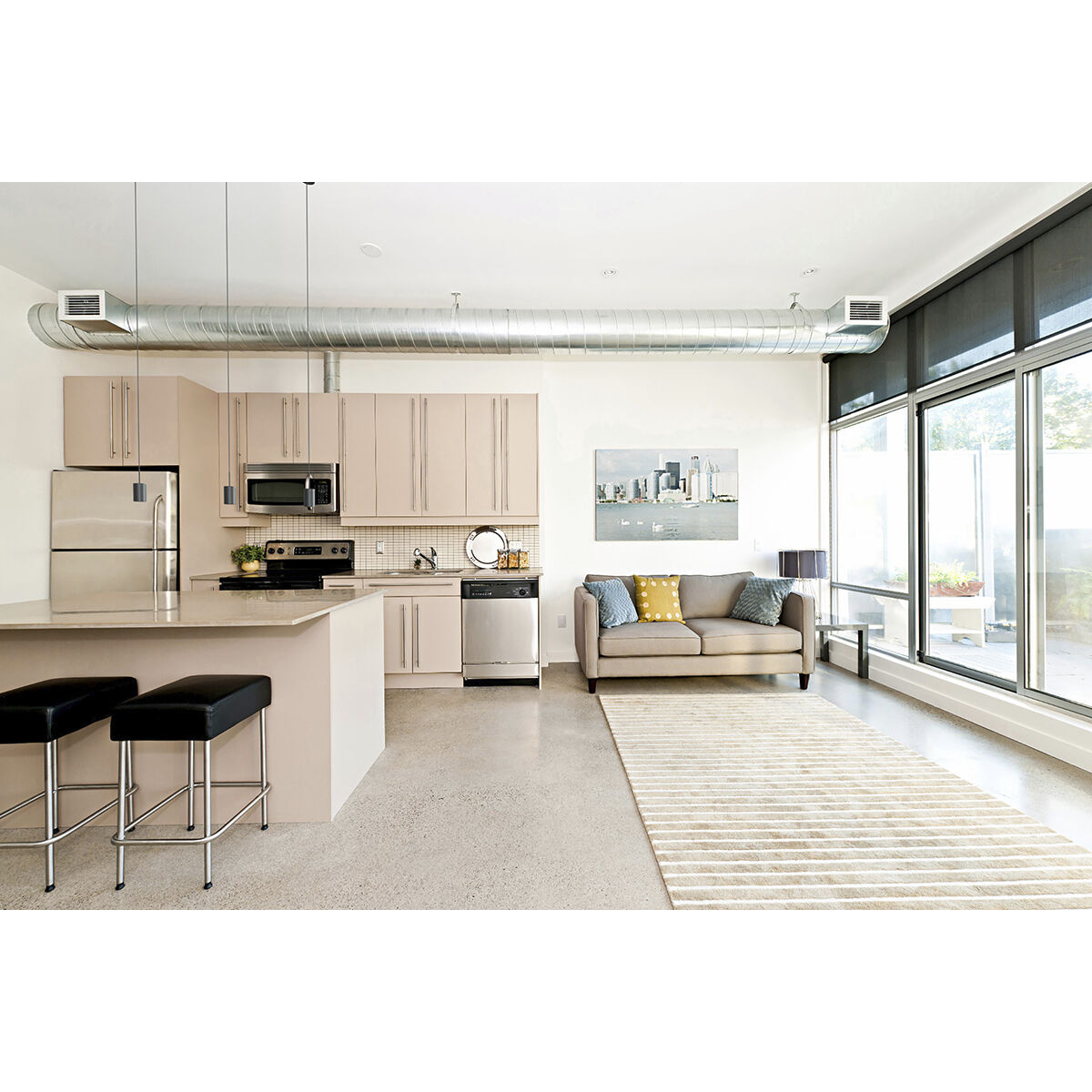 GX15 LED 4 inch Black Pendant Ceiling Light