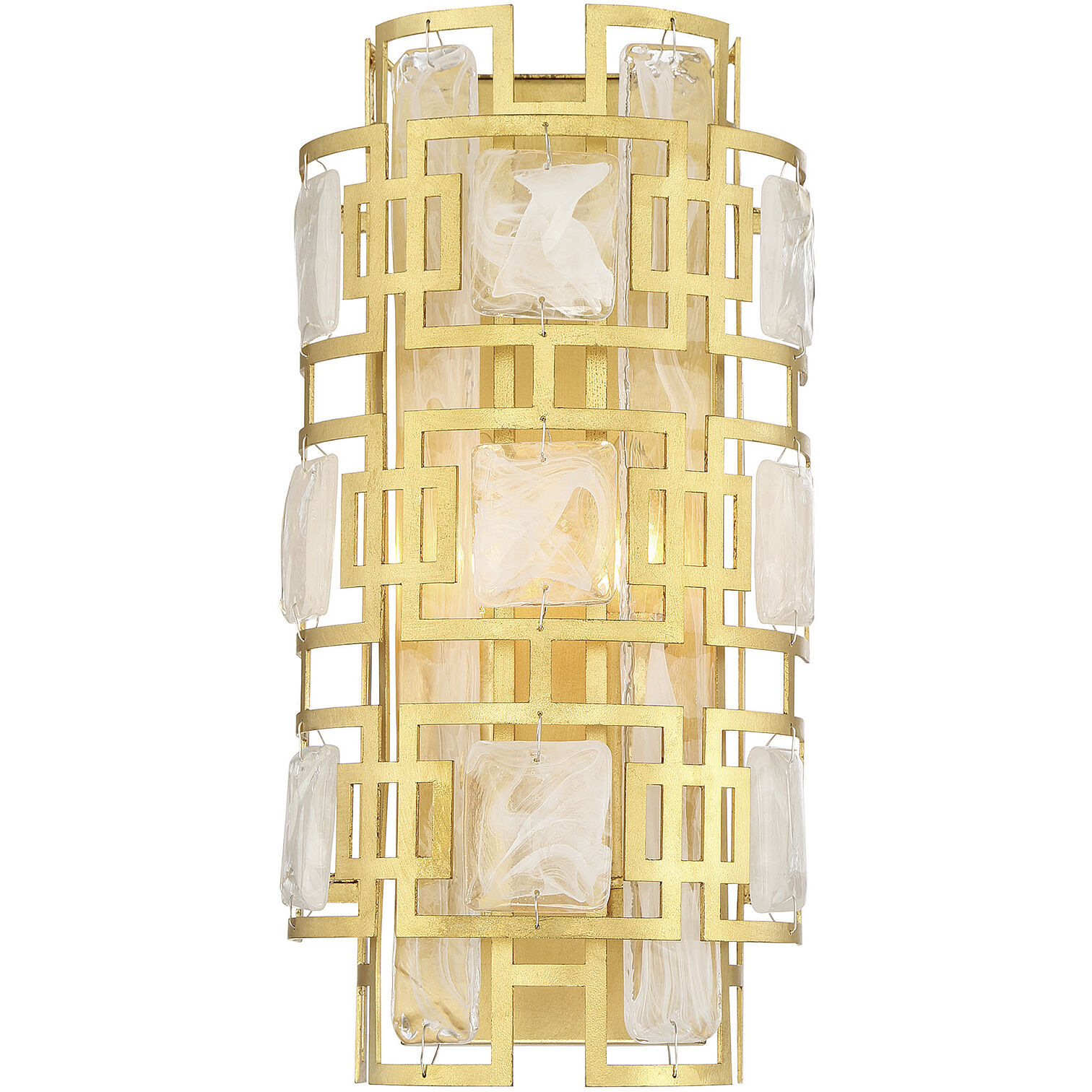 Savoy House 9 2030 2 260 Portia 2 Light 8 inch True Gold Wall Sconce Wall Light