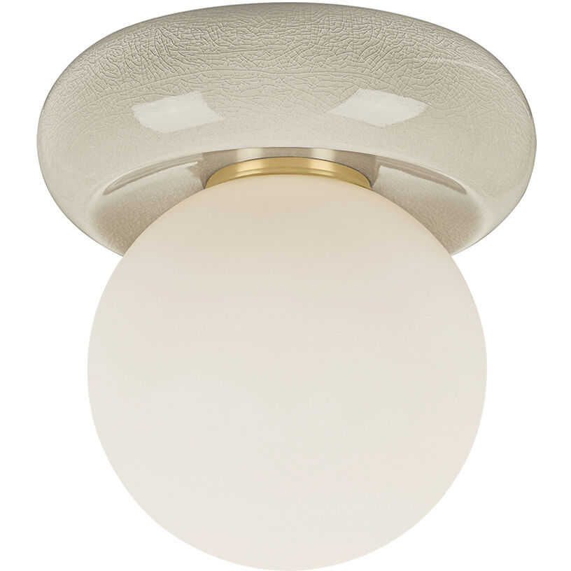 Tyra 1 Light 8.75 inch Flush Mount