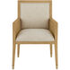 Santos Sea Sand and Satin Brass and Liller Malt Armchair