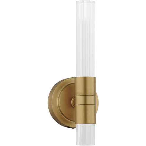 Ovation LED 4 inch Gold Wall Sconce Wall Light