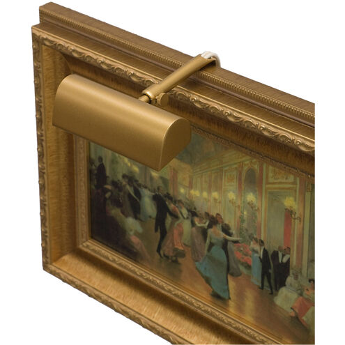 Classic Traditional 15 watt 4 inch Gold Picture Light Wall Light