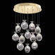 Essence 12 Light 21 inch Gold Pendant Ceiling Light