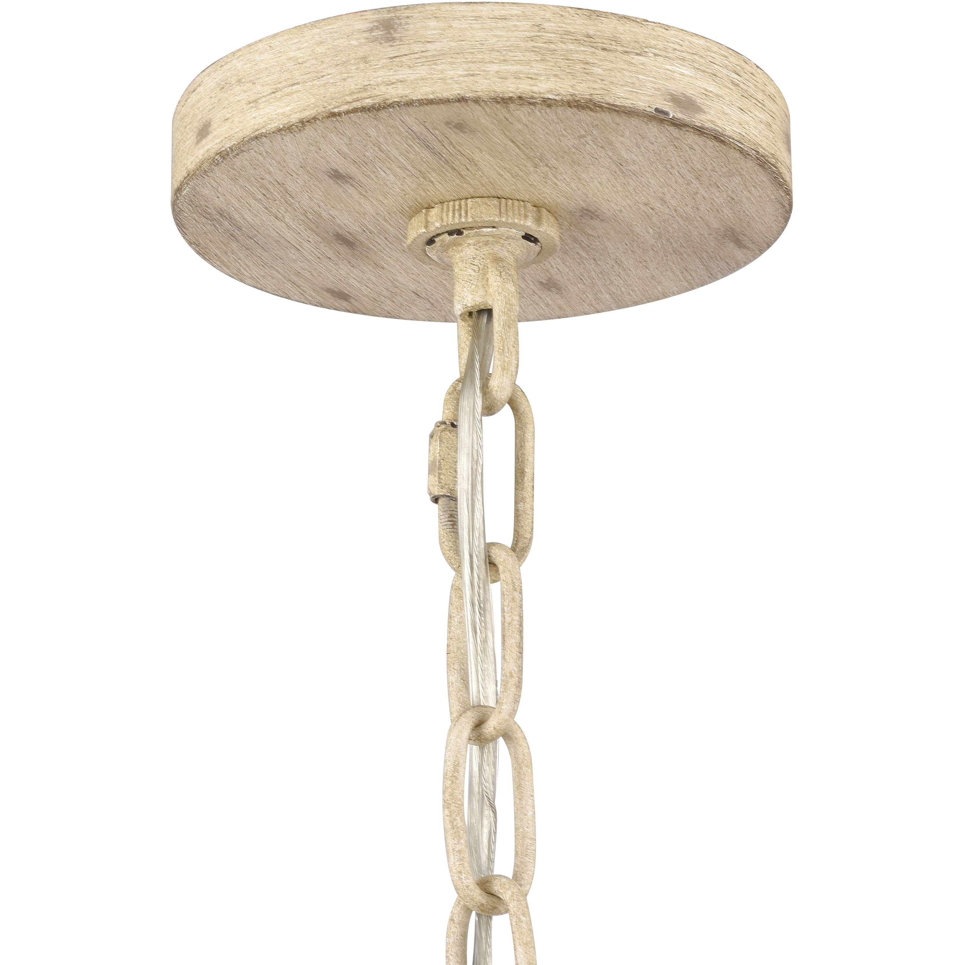 Ellisville 6 Light 30 inch Antique Cream Chandelier Ceiling Light