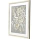 Florals Collection Gray Framed Art
