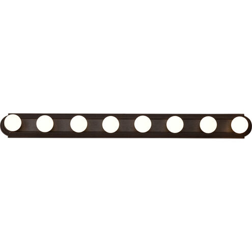 Brentwood 8 Light 48 inch Mahogany Bronze Vanity Light Wall Light