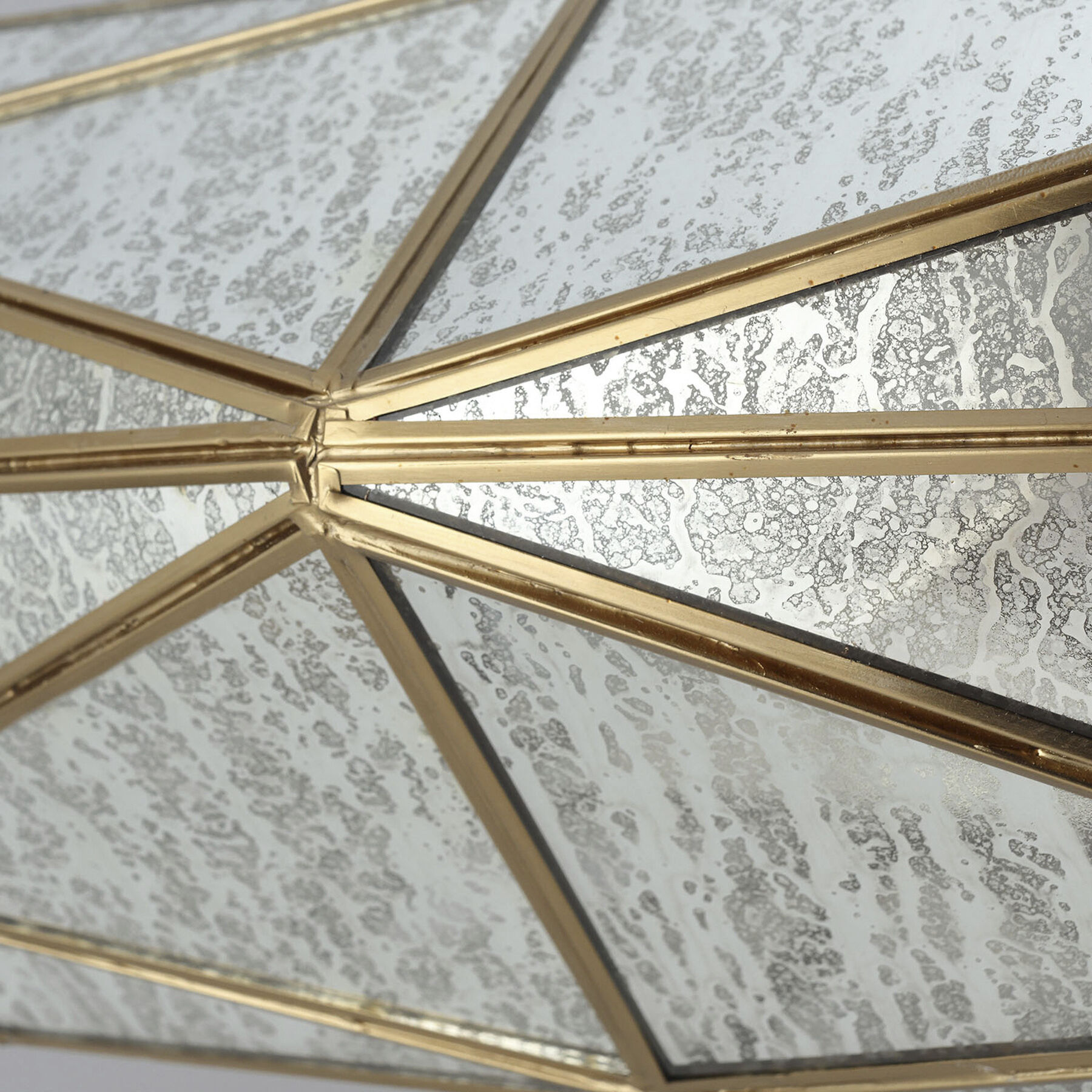 Geo-Gem 8 Light 35.5 inch Brass Antique Chandelier Ceiling Light