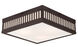Prentice 3 Light 12.5 inch Bronze Flush Mount Ceiling Light