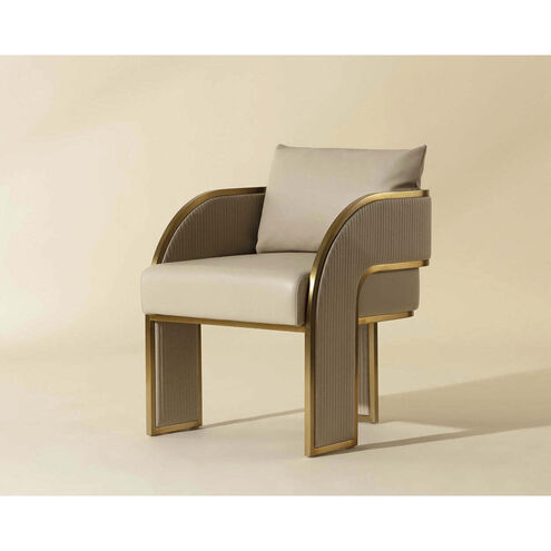 Baz Napa Beige Dining Armchair