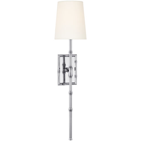 Studio VC Grenol LED 6 inch Polished Nickel Single Bamboo Tail Sconce Wall Light