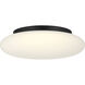 Drew & Jonathan Amir 1 Light 18 inch Midnight Black Flush Mount Ceiling Light