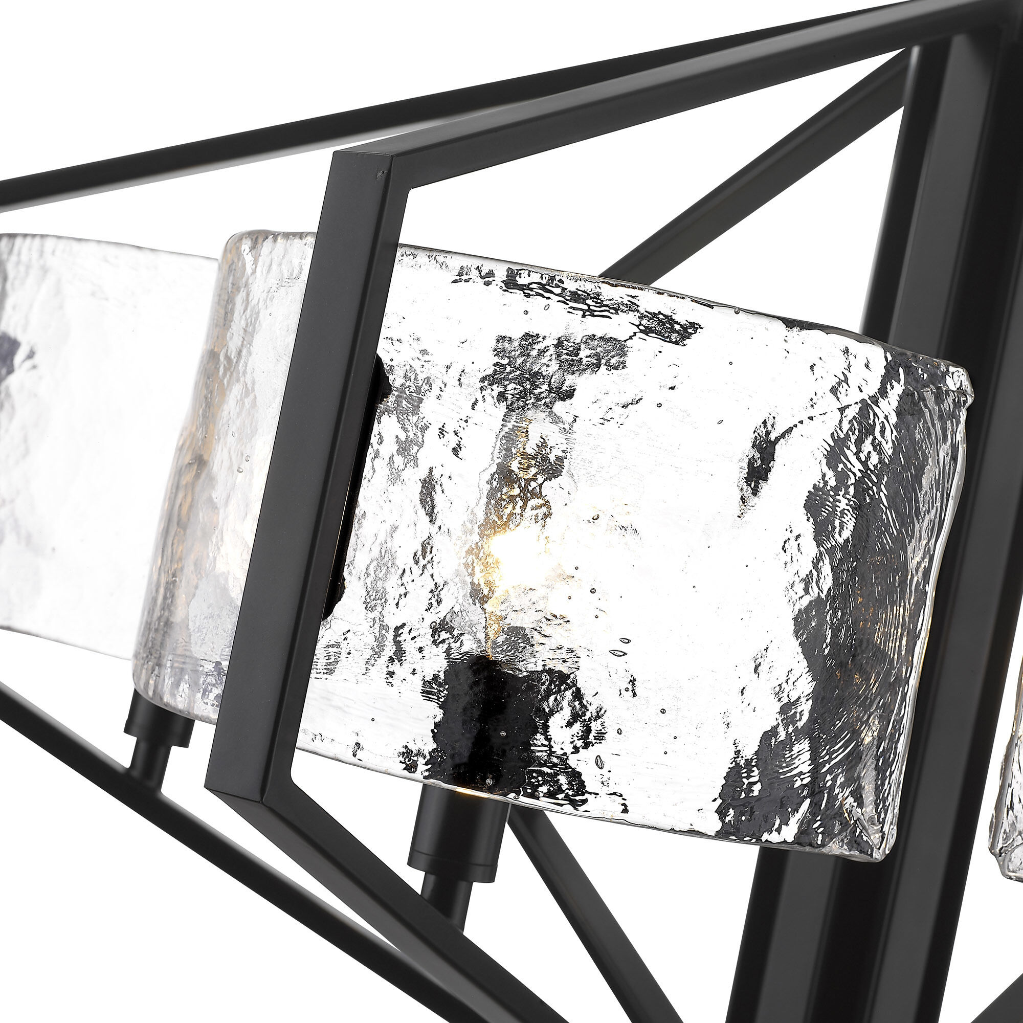 Varsha 27.5 inch 60.00 watt Matte Black Chandelier Ceiling Light