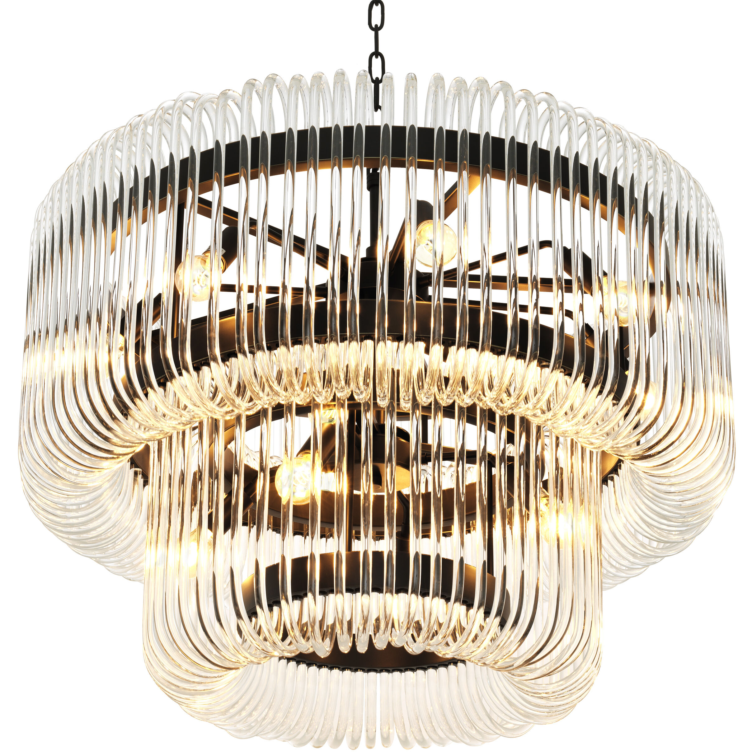 Sutton House 15 Light 31.5 inch Bronze Chandelier Ceiling Light