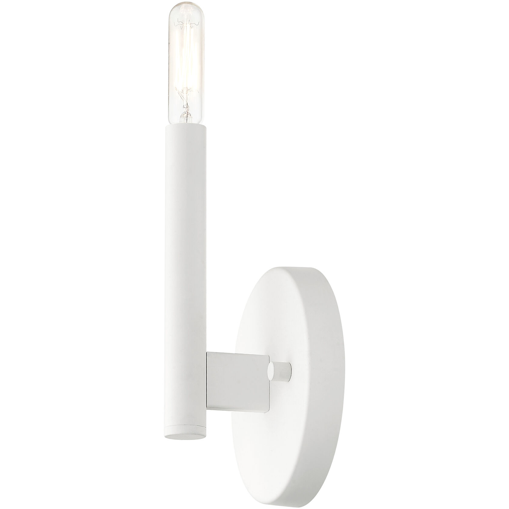 Copenhagen 1 Light 5.13 inch White ADA Wall Sconce Wall Light, Single