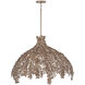 Jalore 6 Light 48 inch Bronze Chandelier Ceiling Light