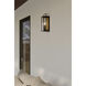 Aberdeen 1 Light 13.25 inch Sand Coal Black and Legacy Brass Outdoor Wall Sconce