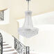 Empire 17 Light 24 inch Chrome Down Chandelier Ceiling Light