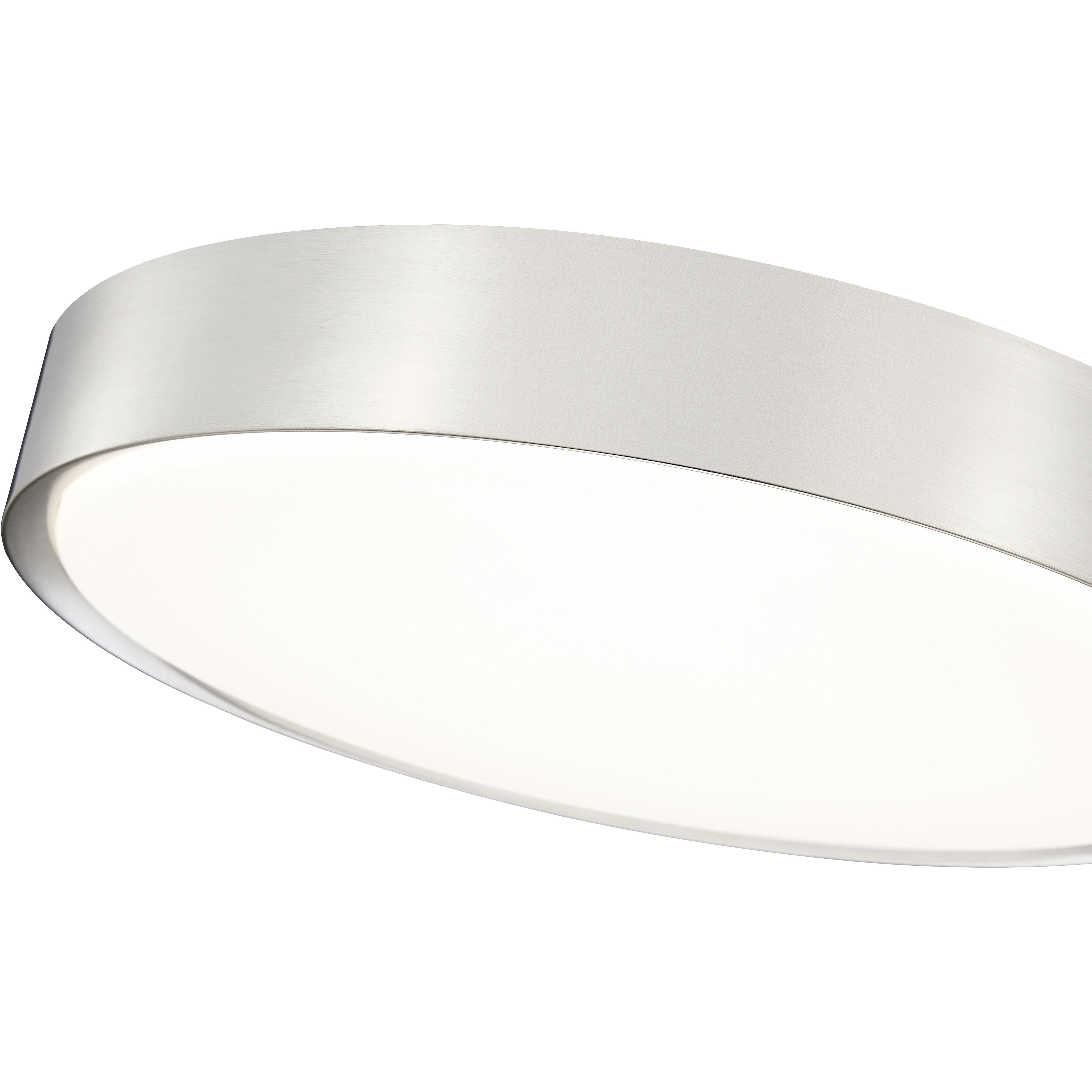 Kawan LED 20 inch Brushed Nickel Flush Mount Ceiling Light