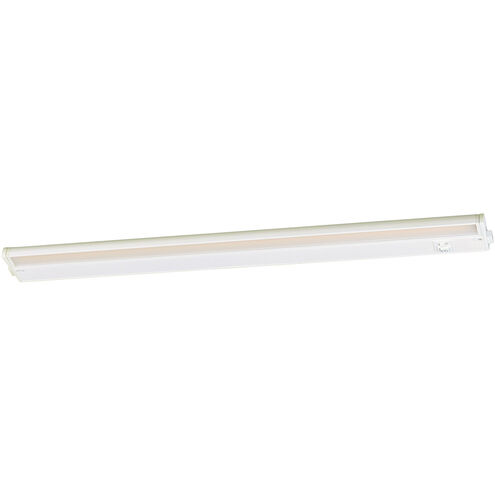 CounterMax MX-L-120-3K Basic 120 LED 30 inch Satin Nickel Under Cabinet