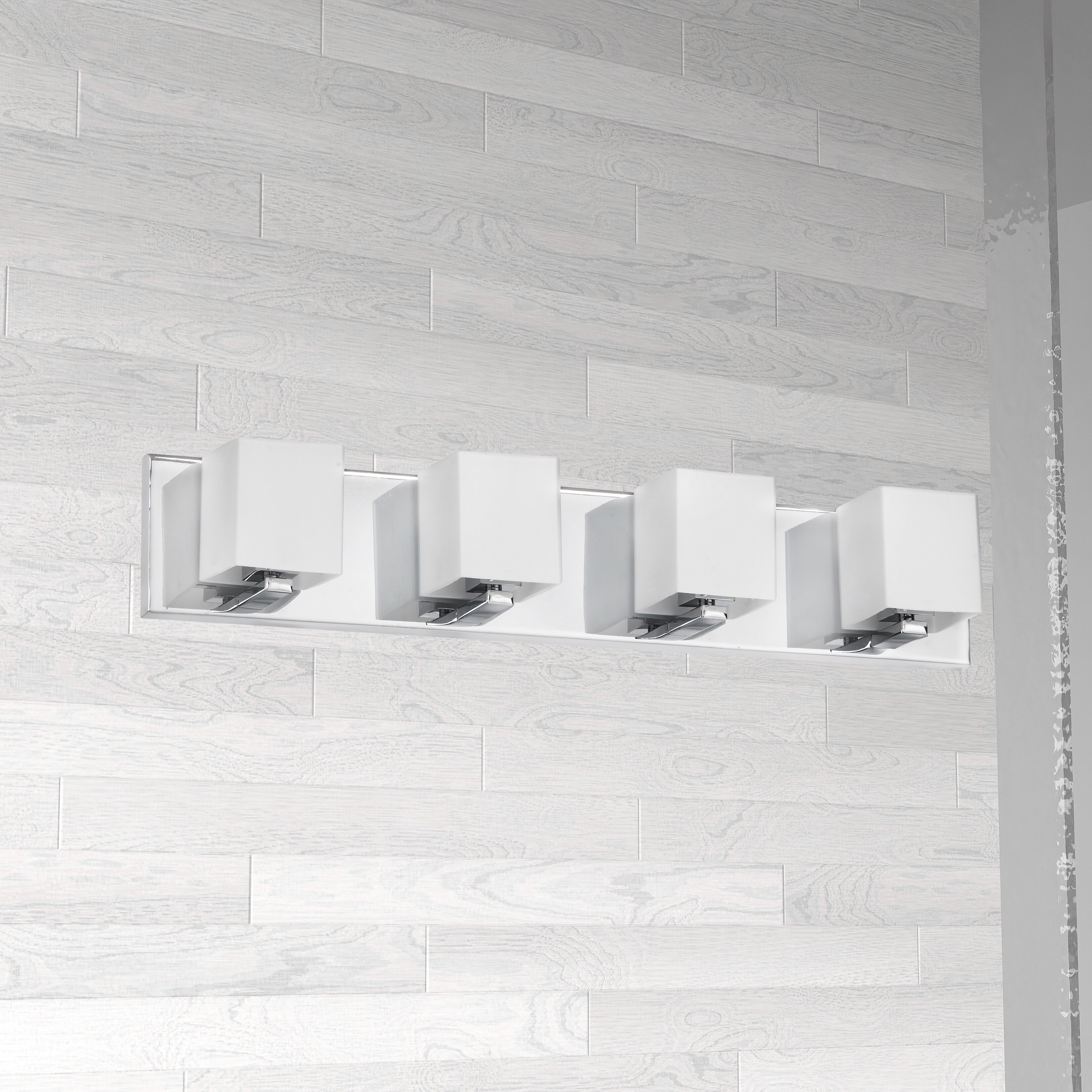 Verona LED 26 inch Polished Chrome Vanity Light Wall Light