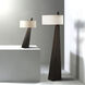 Obelisk 29 inch 100 watt Chestnut Table Lamp Portable Light