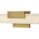 Cadiz LED 30 inch Heritage Brass Vanity Light Wall Light