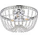 Kylie 3 Light 14 inch Chrome Flush Mount Ceiling Light