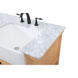 Clement 72 X 22 X 34 inch Natural Wood Bathroom Vanity Cabinet