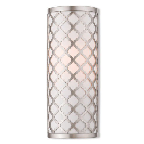 Arabesque 1 Light 5 inch Brushed Nickel ADA ADA Wall Sconce Wall Light