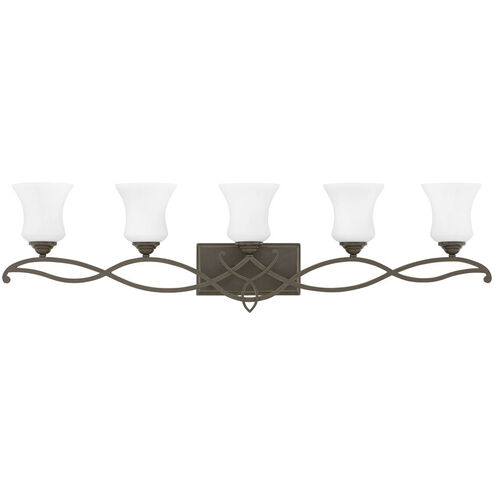 Brooke 5 Light 41.5 inch Olde Bronze Vanity Light Wall Light