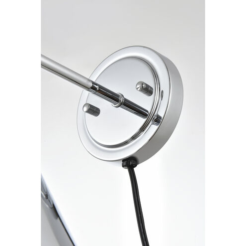 Blaise 1 Light 7 inch Chrome Plug In Wall Sconce Wall Light
