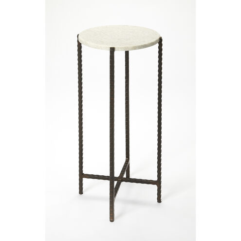 Butler Loft Nigella Round Marble & Metal 21 X 9 inch Marble and Metal Accent Table