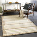Cherokee 36 X 24 inch Tan Rug in 2 x 3, Rectangle