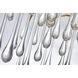 Anita 12 Light 43 inch Gold Leaf Down Chandelier Ceiling Light